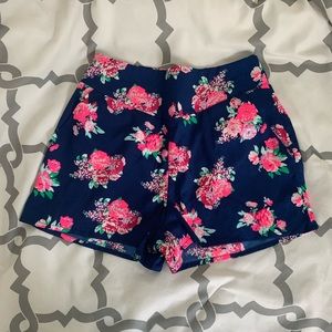 Floral Print Shorts